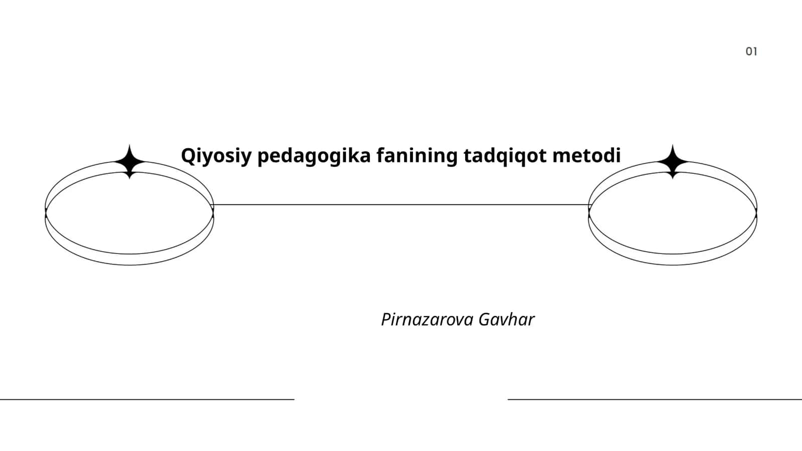 Qiyosiy pedagogika fanining tadqiqot metodi