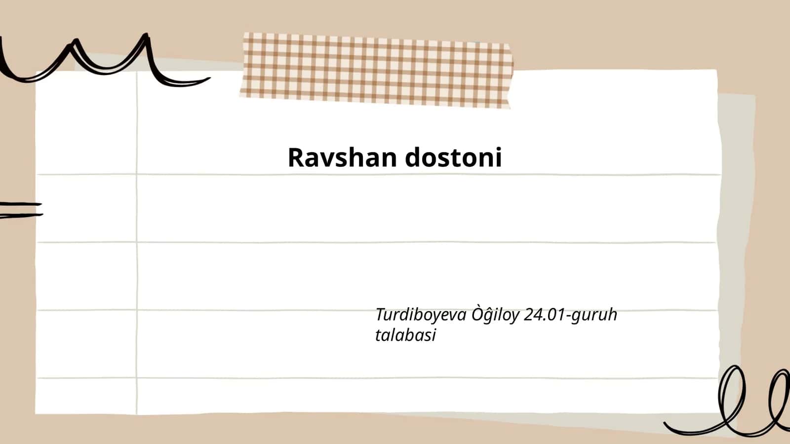 Ravshan Dostoni