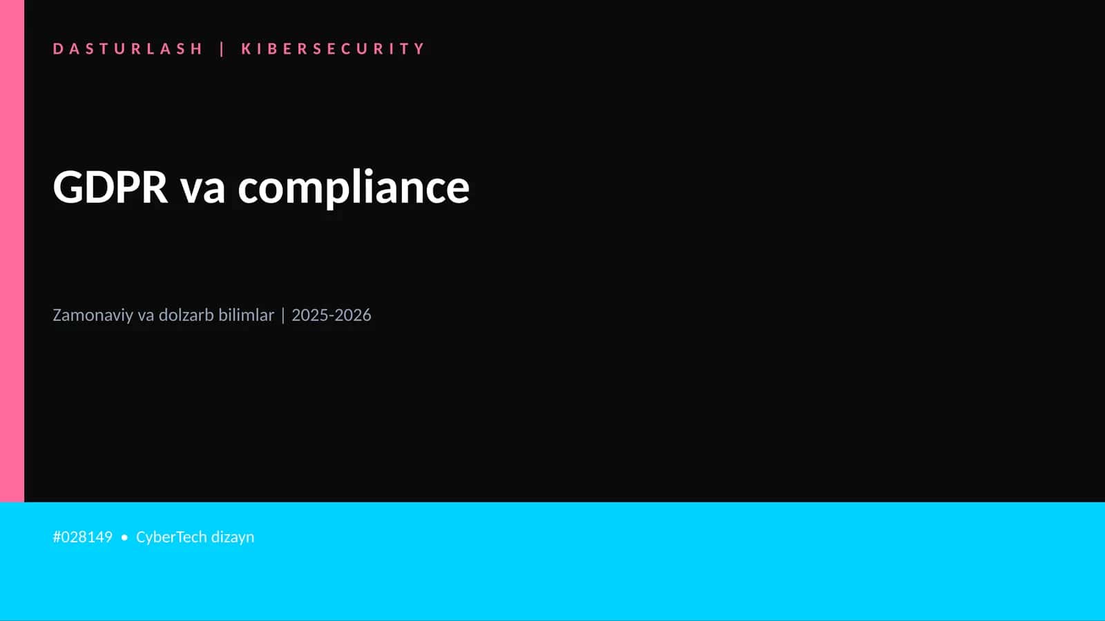 GDPR va compliance