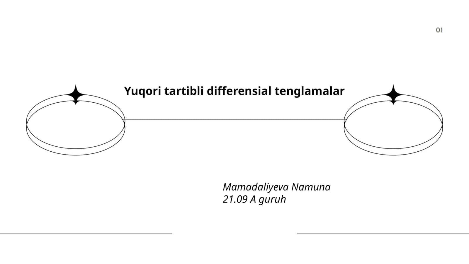 Yuqori tartibli differensial tenglamalar