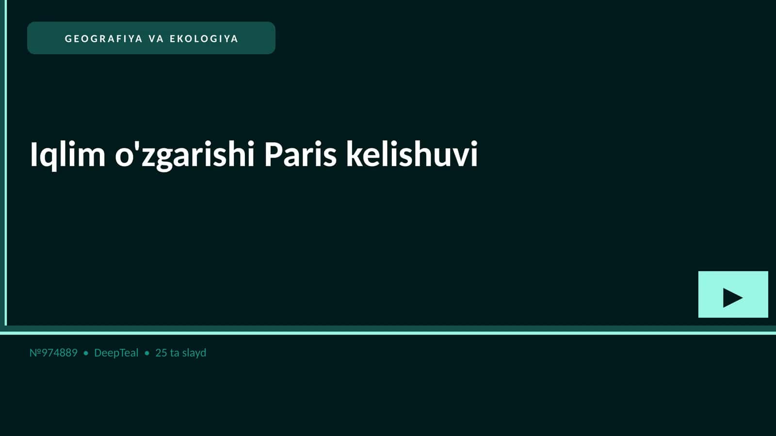 Iqlim o'zgarishi Paris kelishuvi