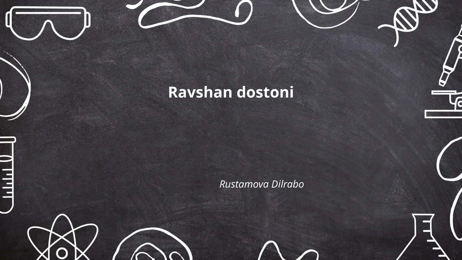Ravshan dostoni
