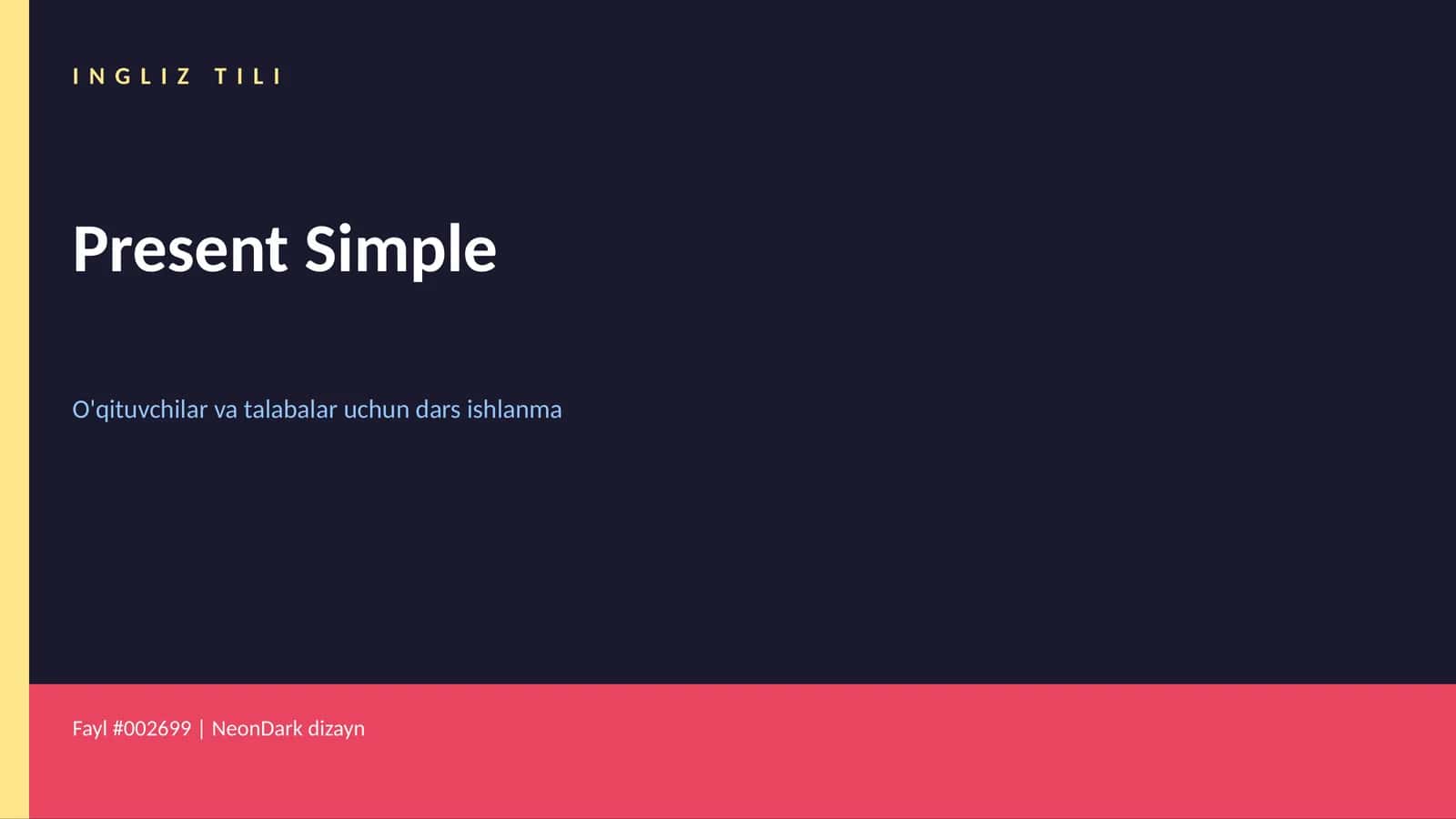 Present Simple