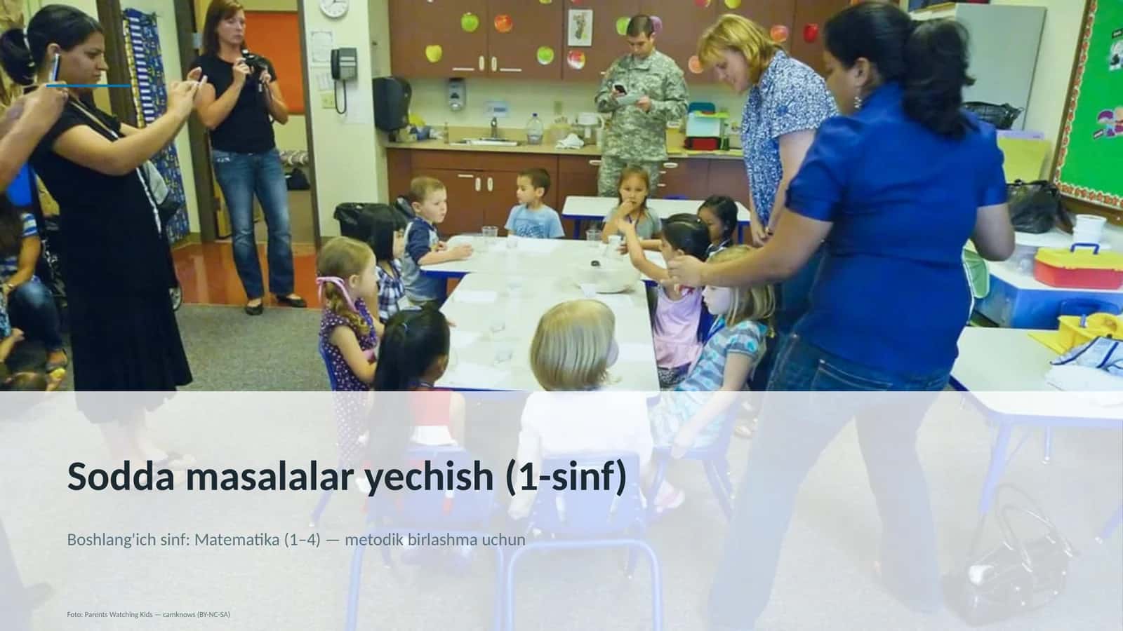 Sodda masalalar yechish (1-sinf)