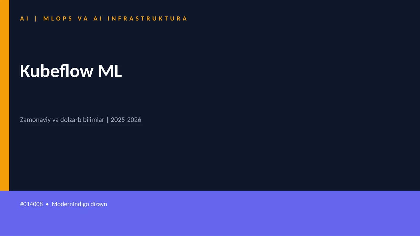 AI | MLOPS VA AI INFRASTRUKTURA
