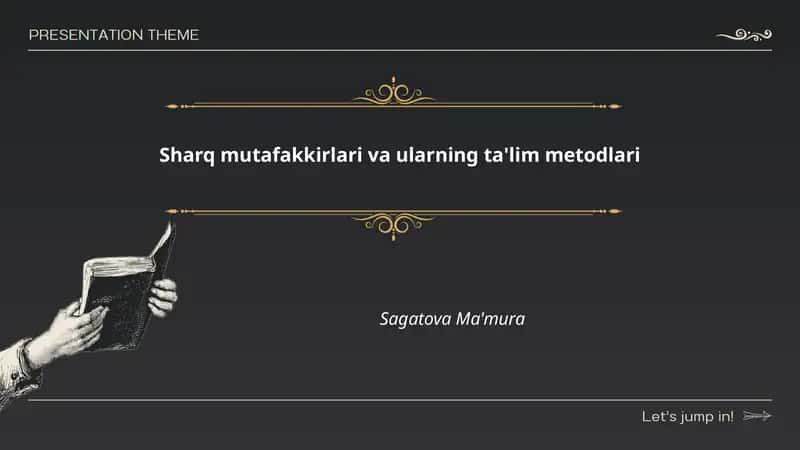 Abu Nasr al-Farobiy va uning ta'lim metodlari