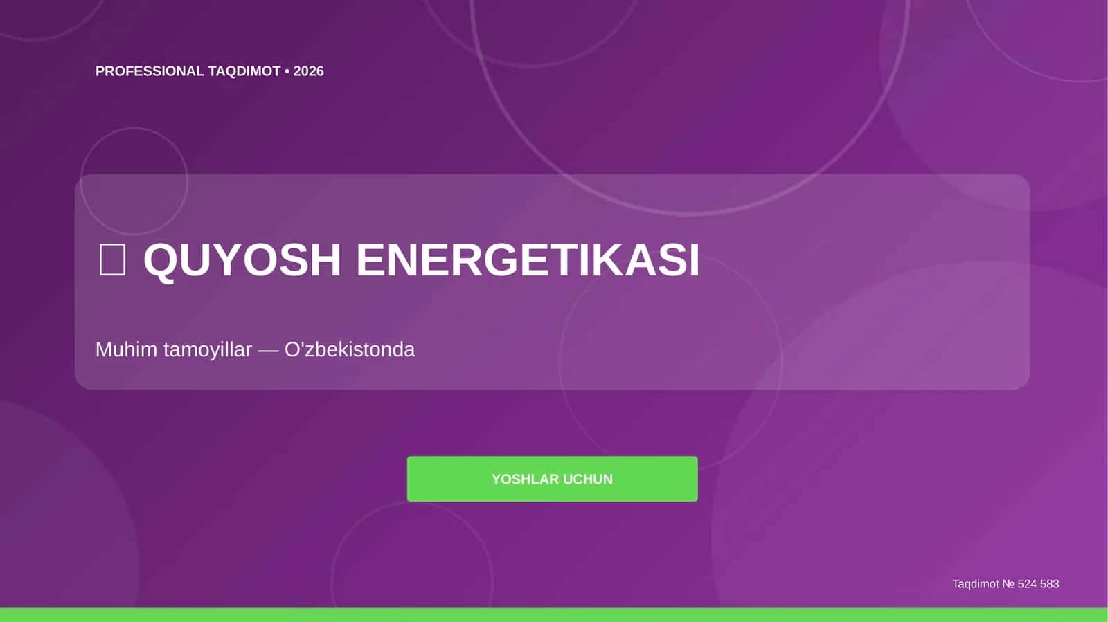 QUYOSH ENERGETIKASI