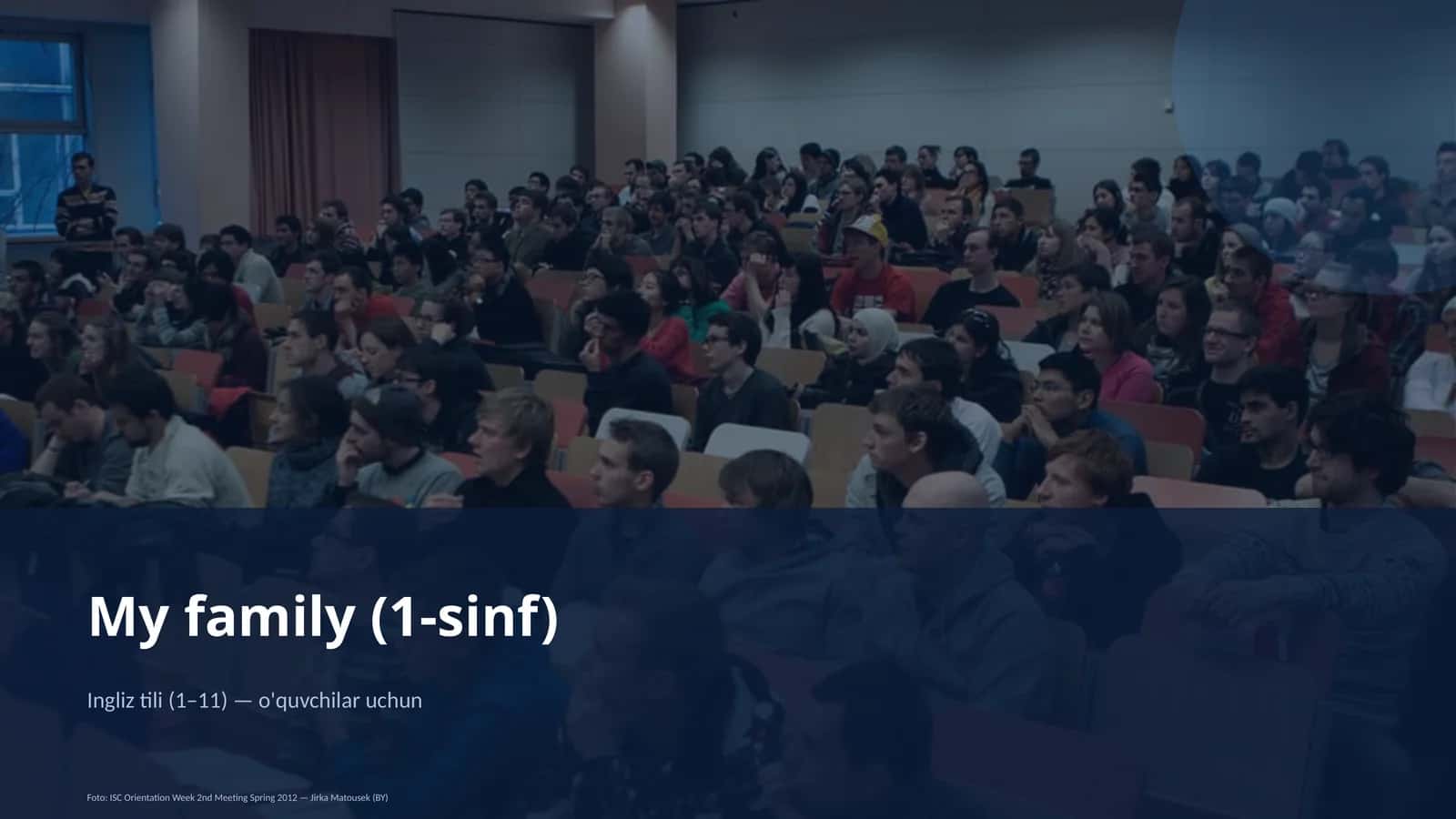 My family (1-sinf)