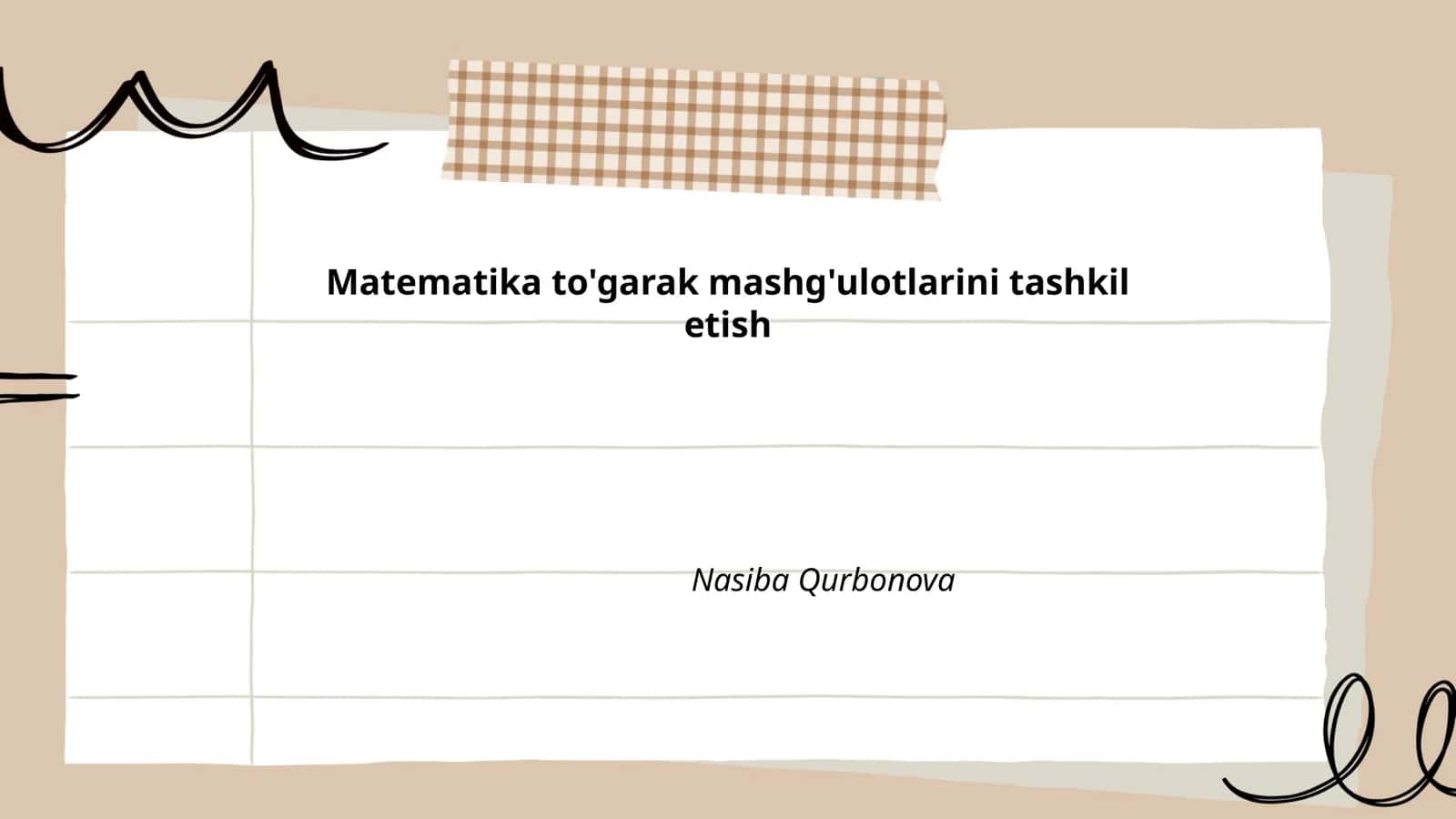 Algebra asoslari
