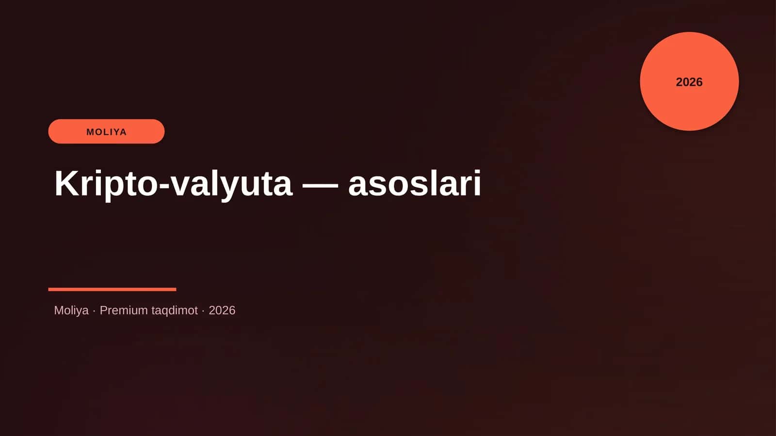 Kripto-valyuta — asoslari