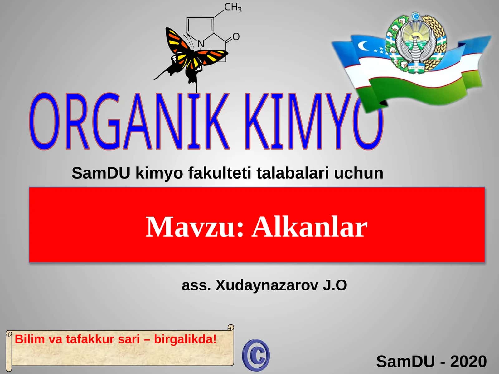 Alkanlar