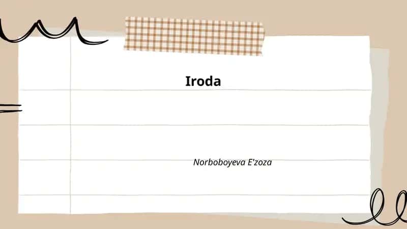 Iroda