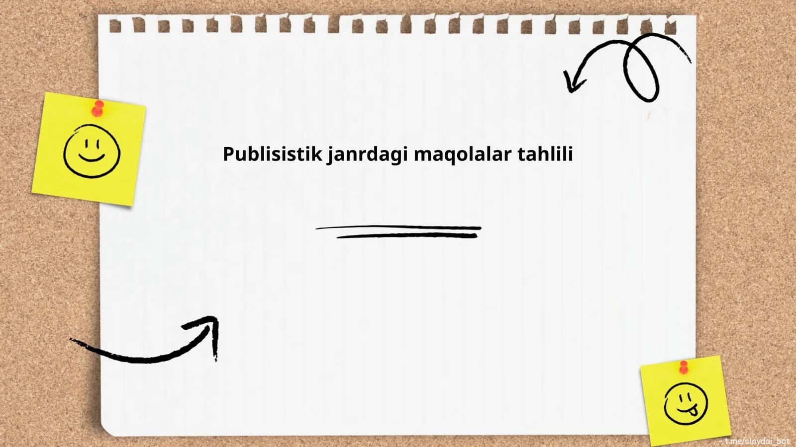 Publisistik janrdagi maqolalar tahlili
