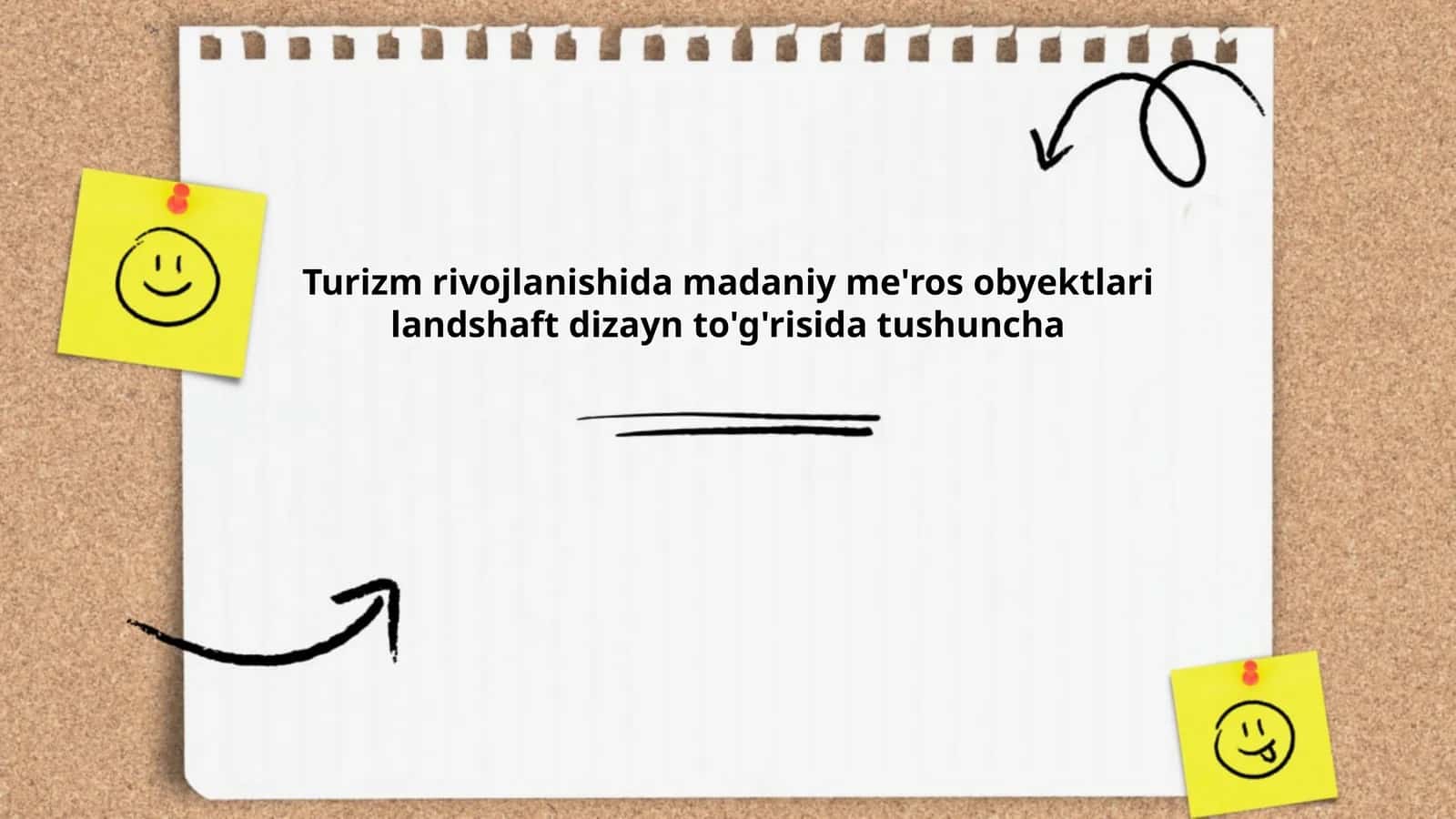 Madaniy Meros Obyektlari Turizm Rivojlanishi