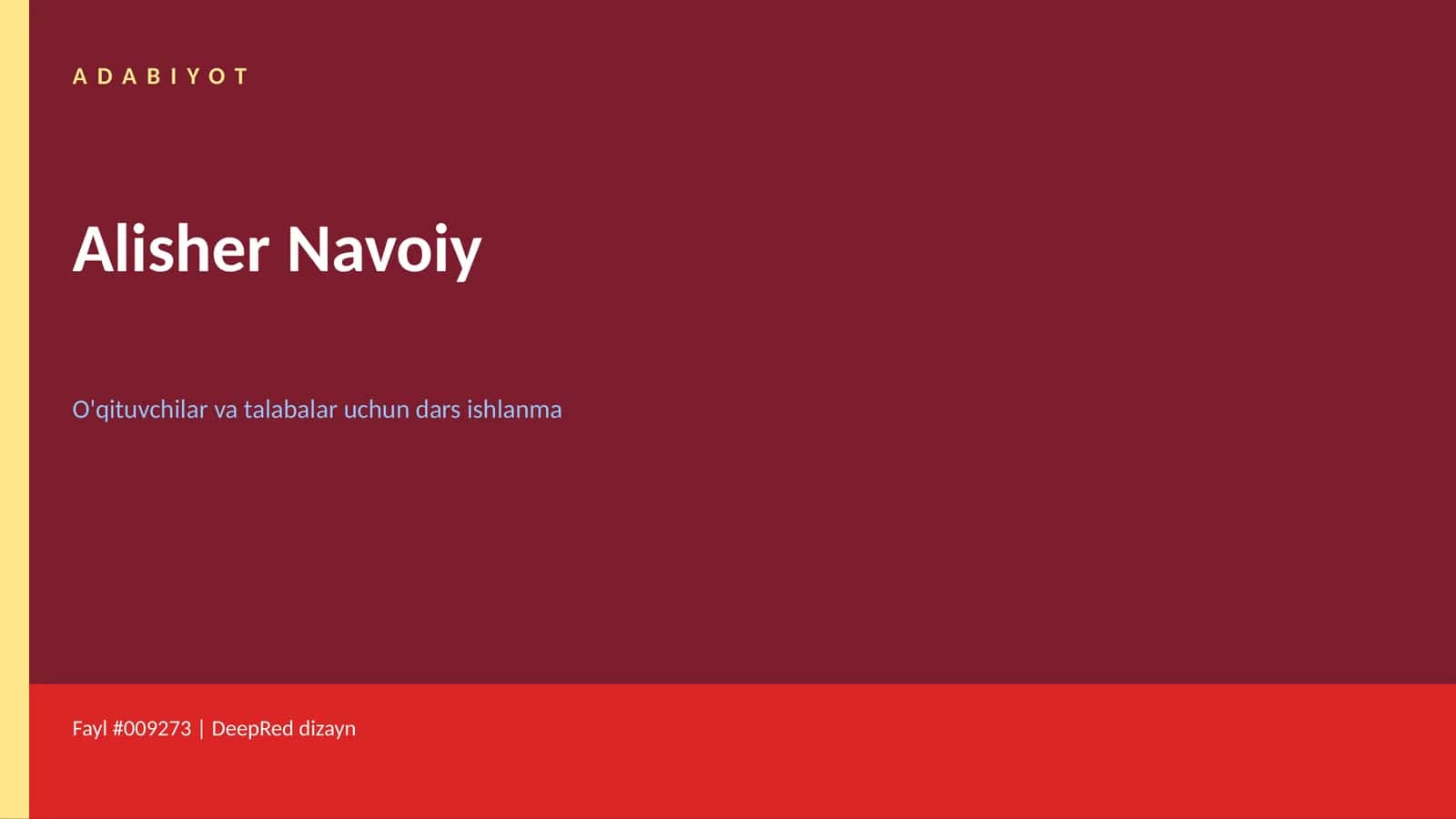 Alisher Navoiy
