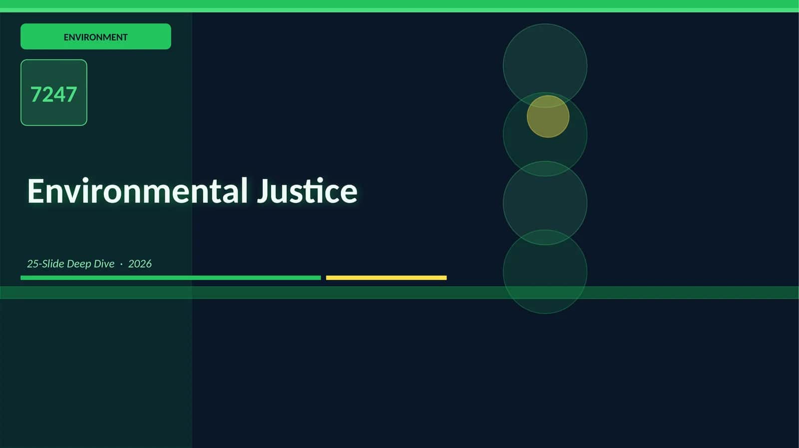 Environmental Justice