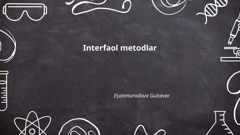 Interfaol metodlar