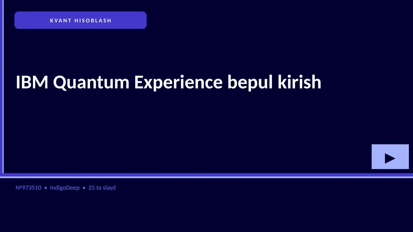IBM Quantum Experience