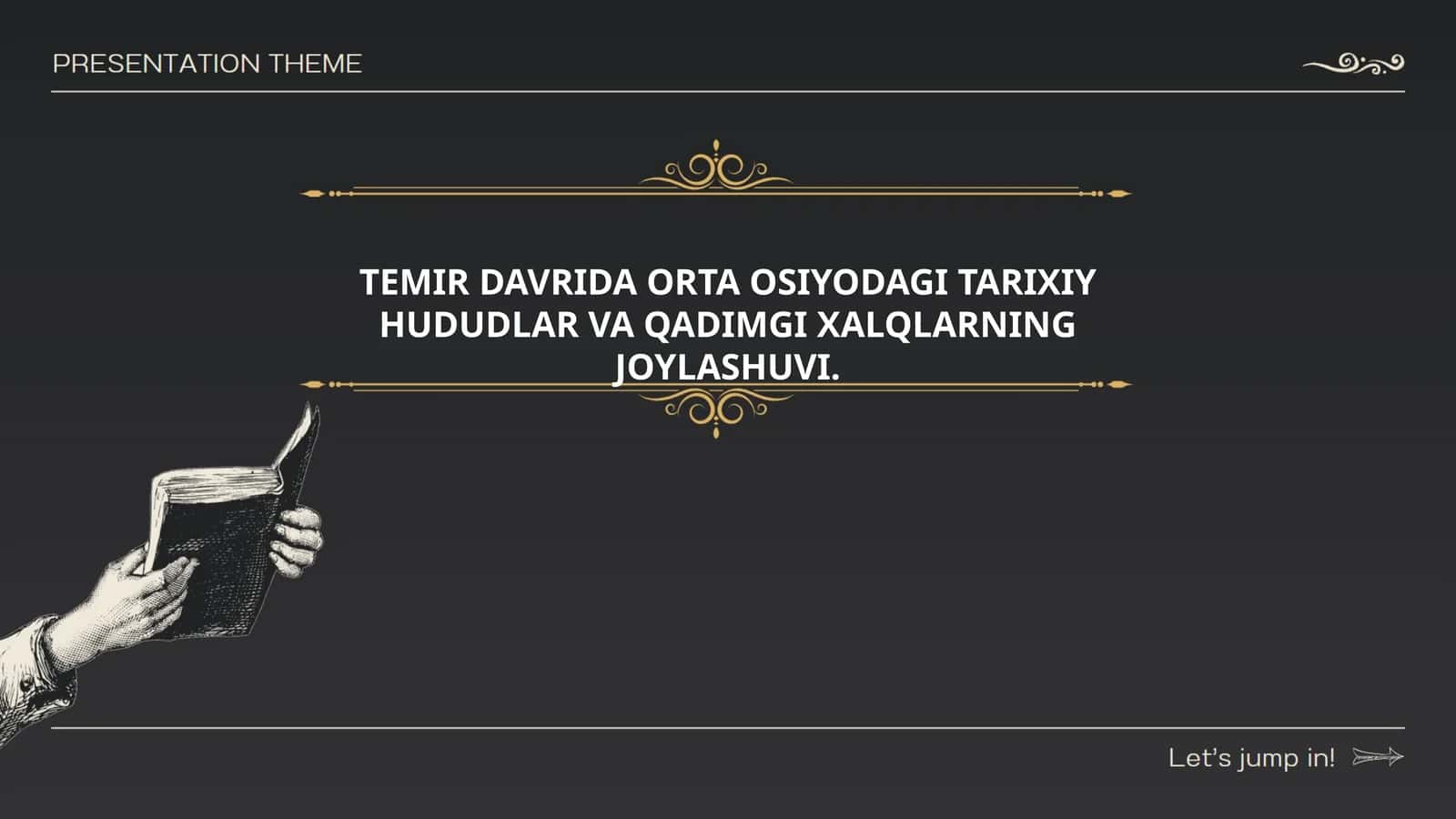 TEMIR DAVRIDA ORTA OSIYODAGI TARIXIY HUDUDLAR VA QADIMGI XALQLARNING JOYLASHUVI