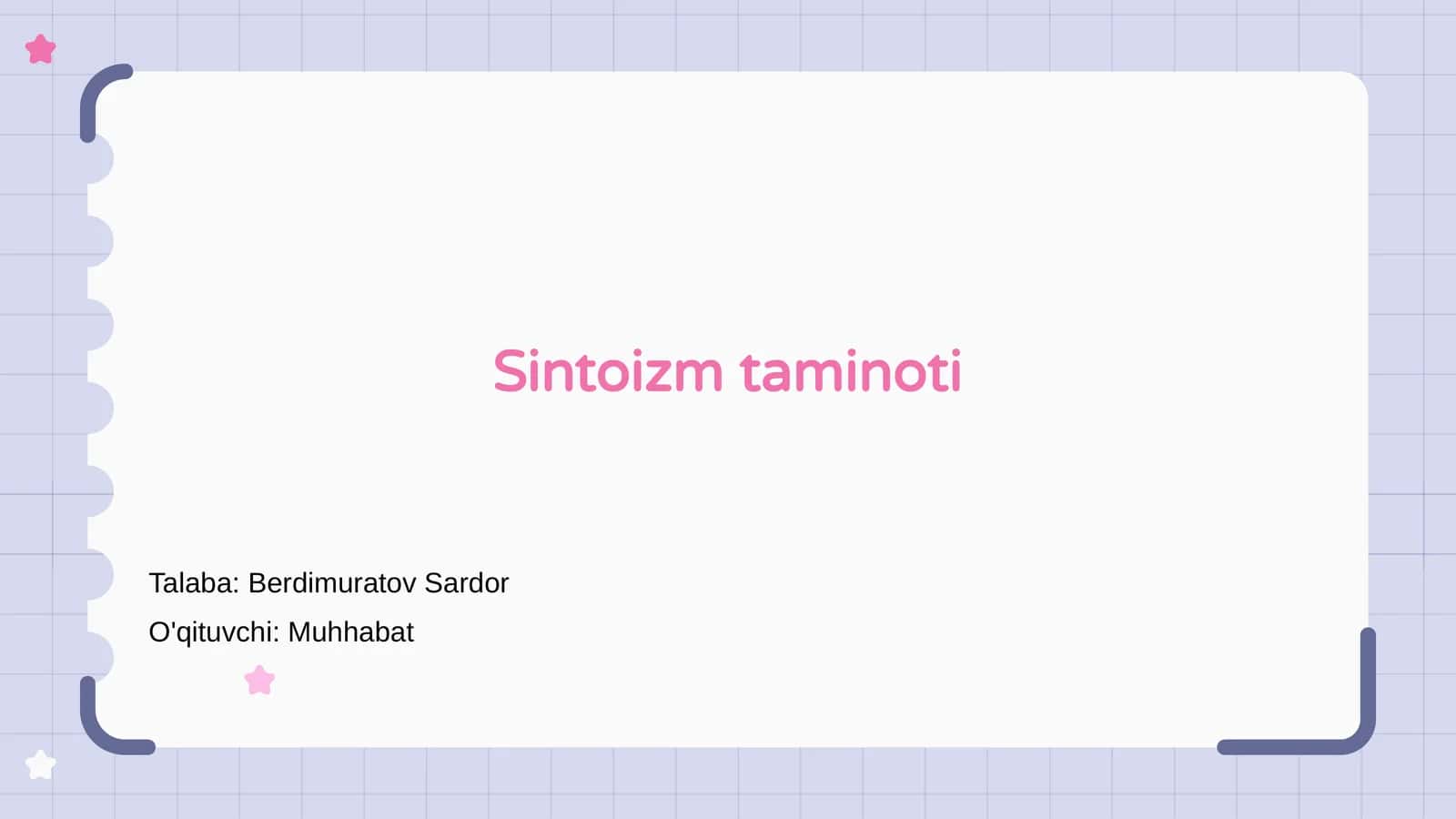 Sintoizm taminoti