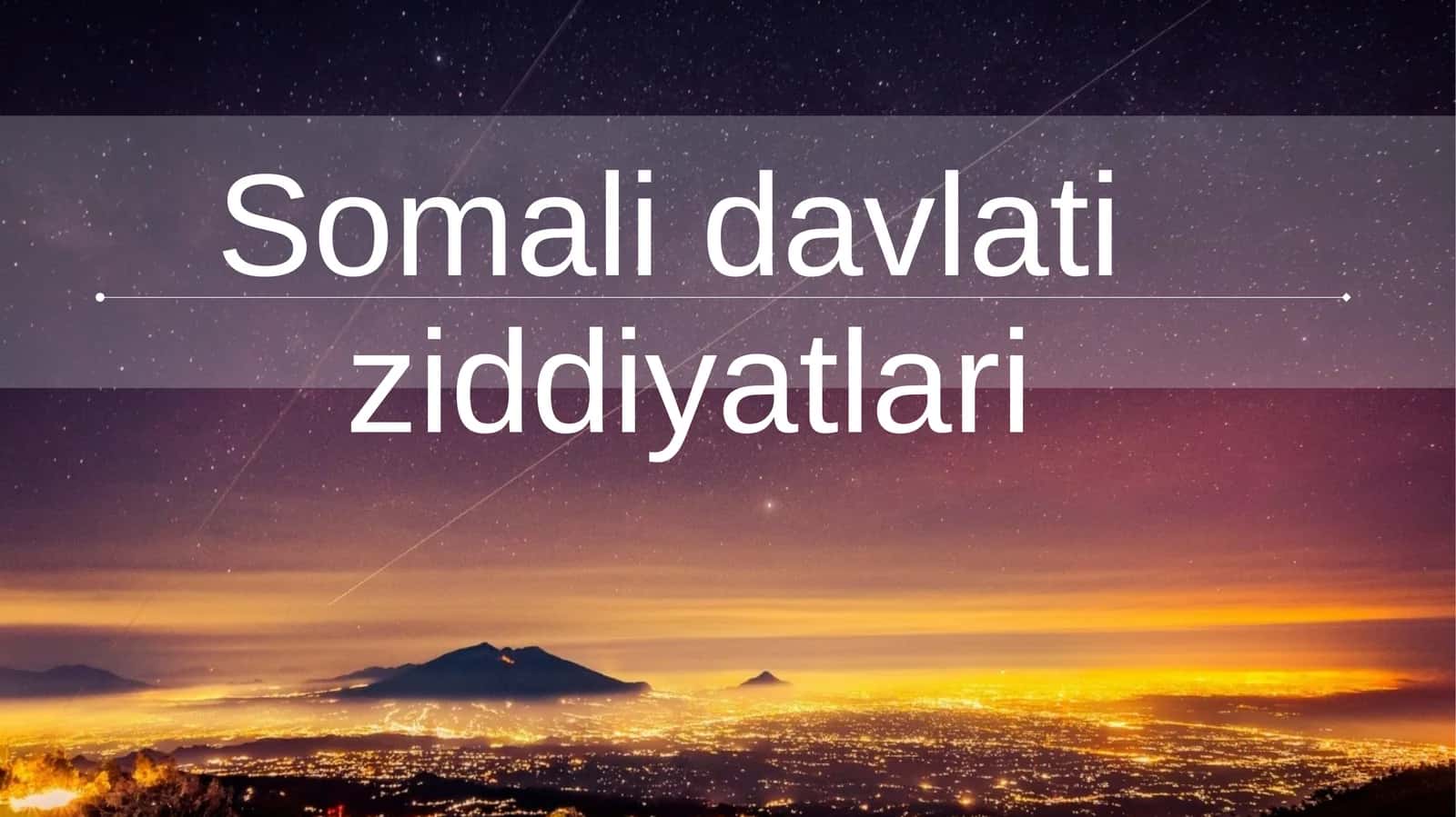 Somali davlati ziddiyatlari slayd