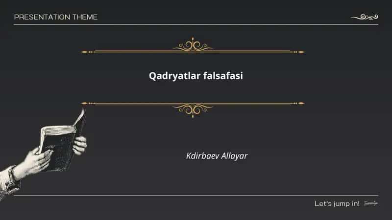 Qadriyatlar Falsafasi