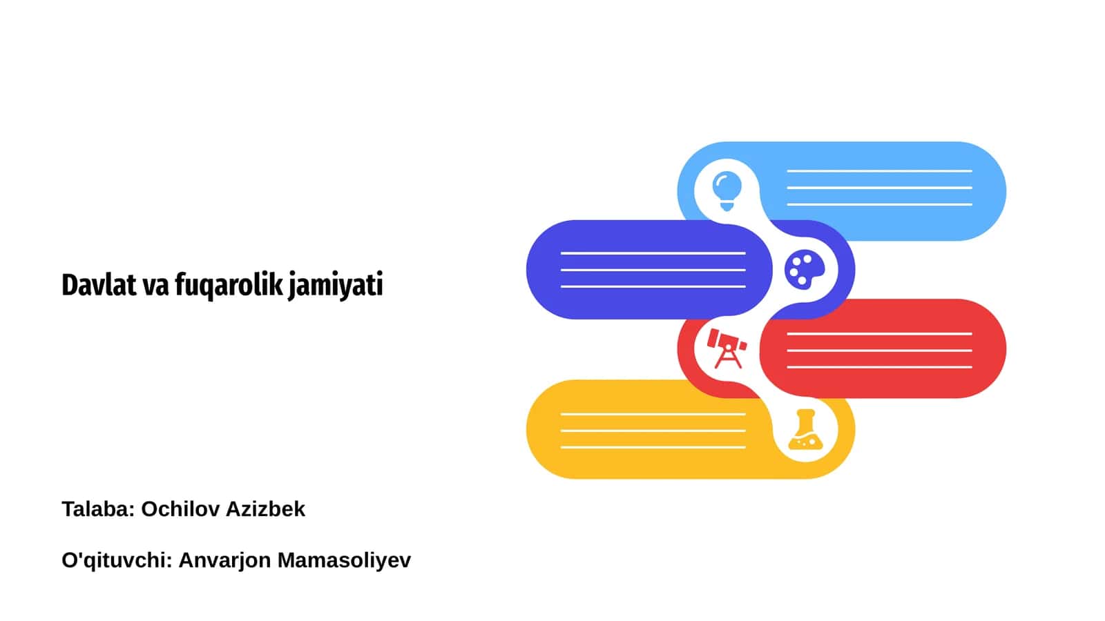 Davlat va fuqarolik jamiyati