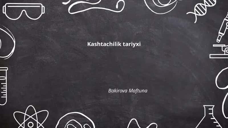 Kashtachilik Tariyxi