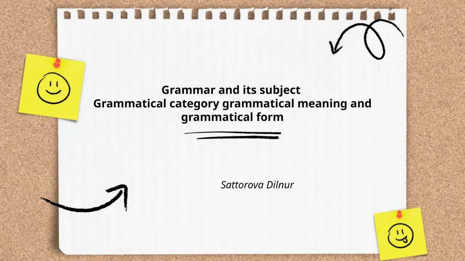 Noun Categories