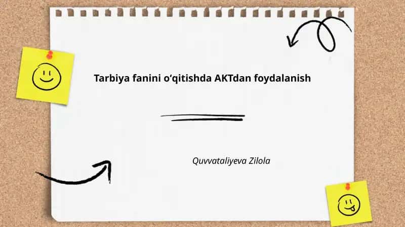 Ta'lim jarayonida AKT va raqamli texnologiyalarni qo'llash