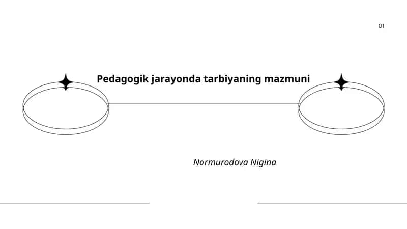 Pedagogik jarayonda tarbiyaning mazmuni