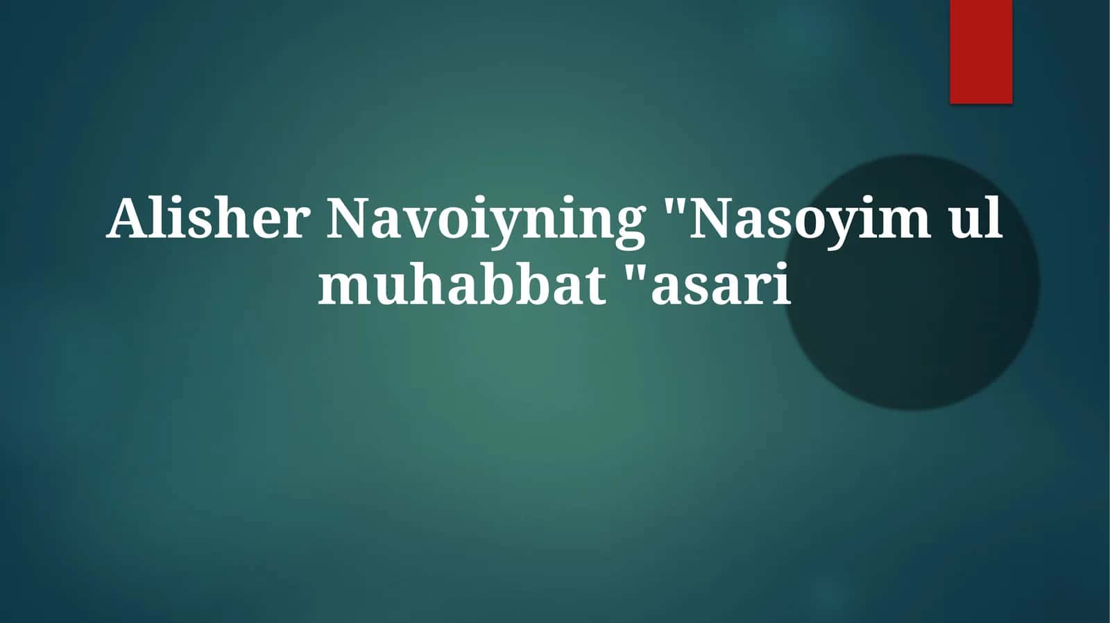Nasoyimulmuhabbat