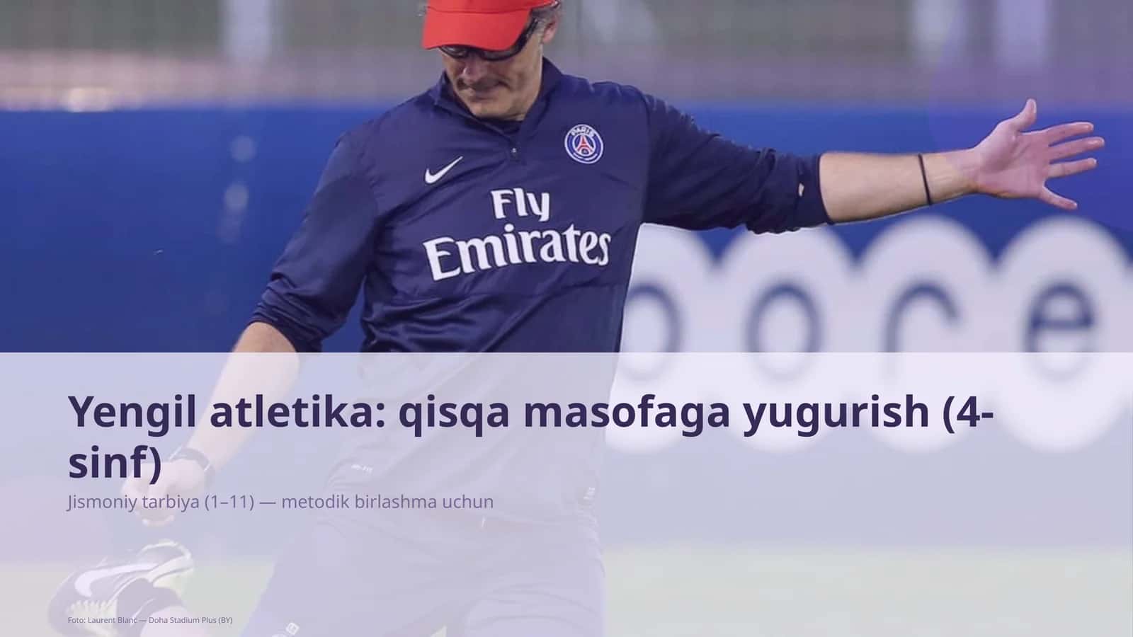 Yengil atletika: qisqa masofaga yugurish (4-sinf)