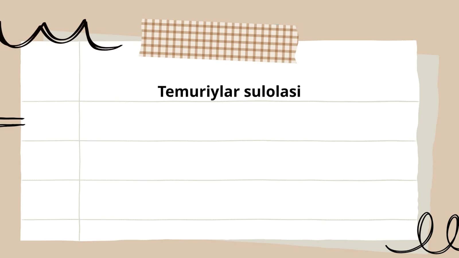 Temuriylar sulolasi