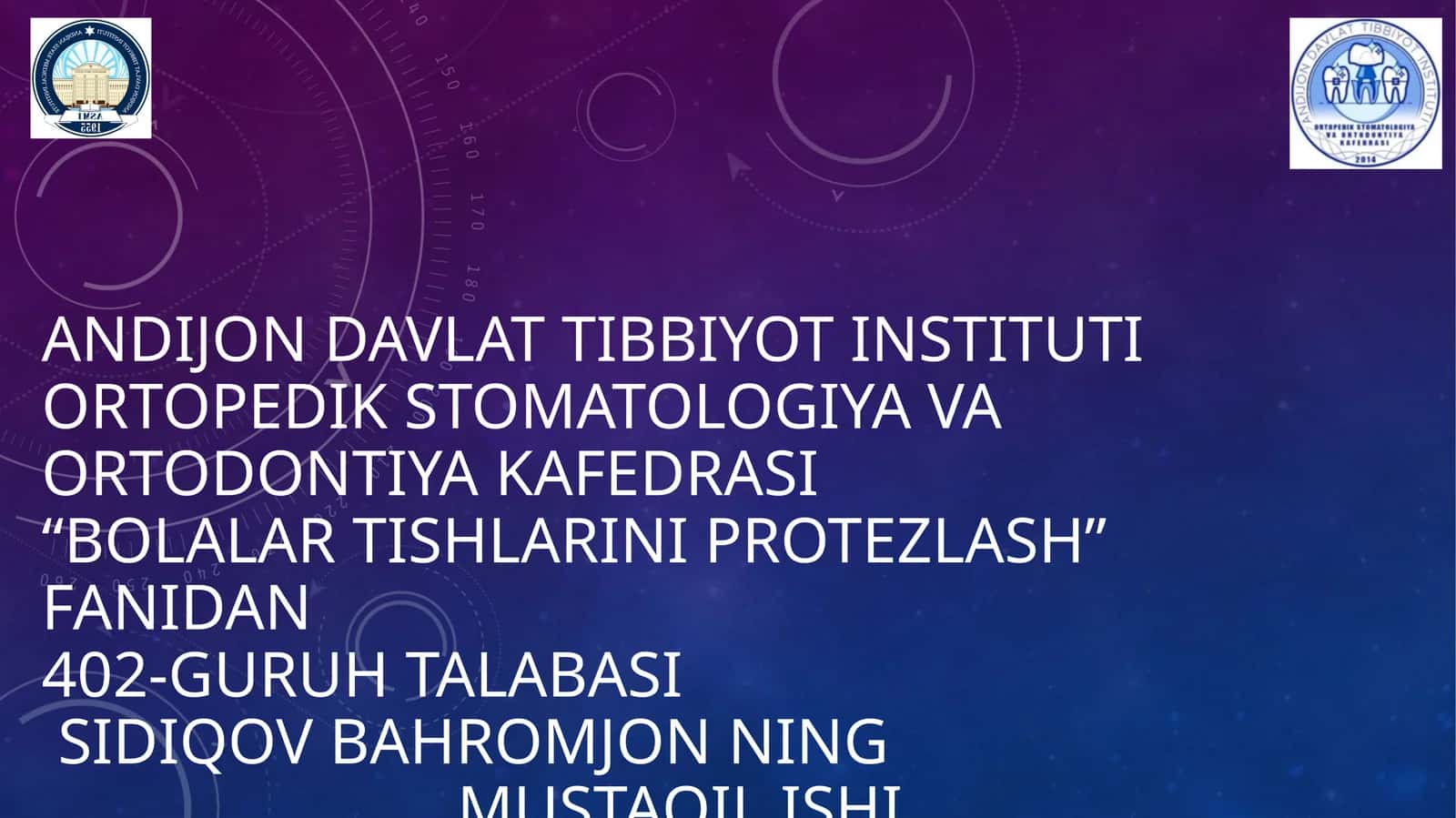 Tishlarni erta olinishi natijasida yuzaga kelishi mumkin boʻlgan asoratlar