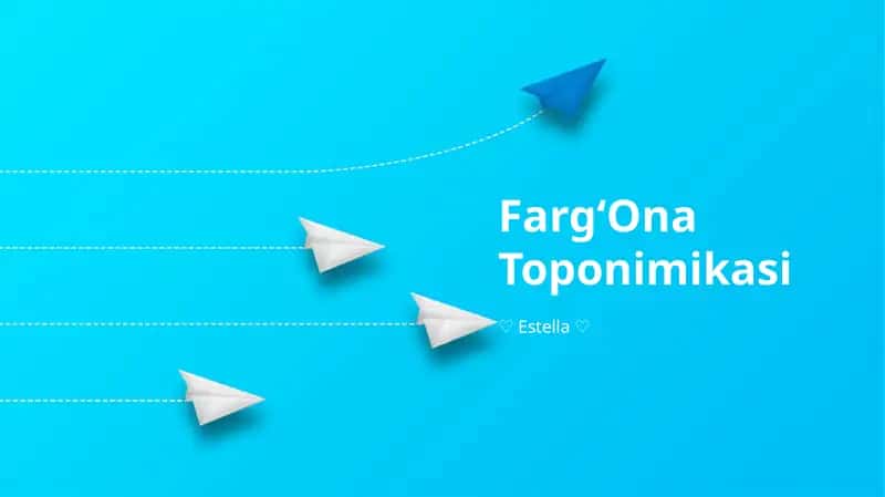 FargʻOna Toponimikasi