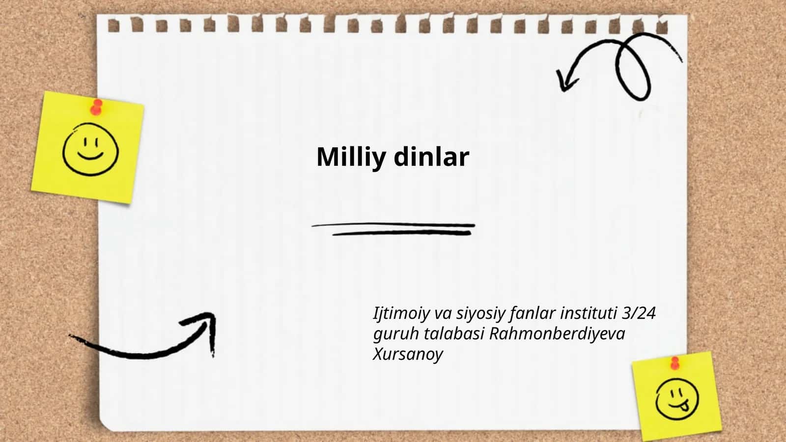 Milliy dinlar
