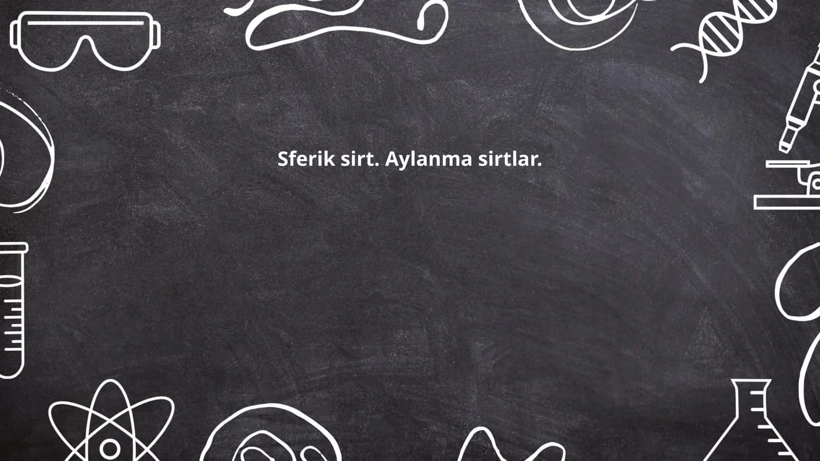 Sferik sirtda geometriya