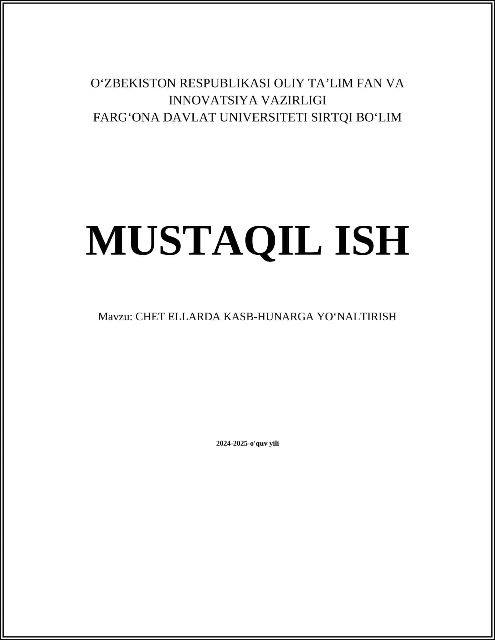 Hunarmandchilik