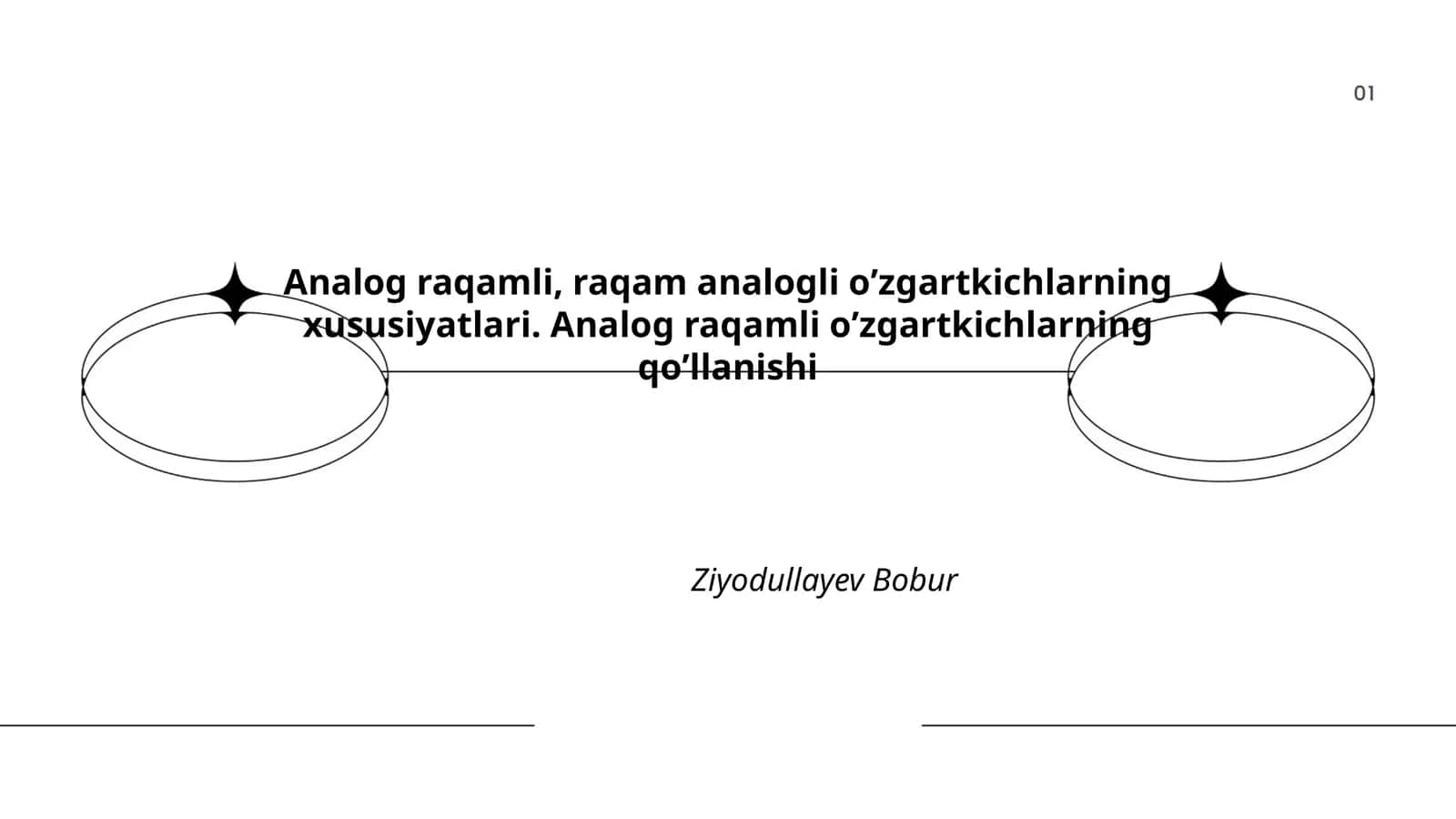 Analog-raqamli o'zgarishlar jarayoni
