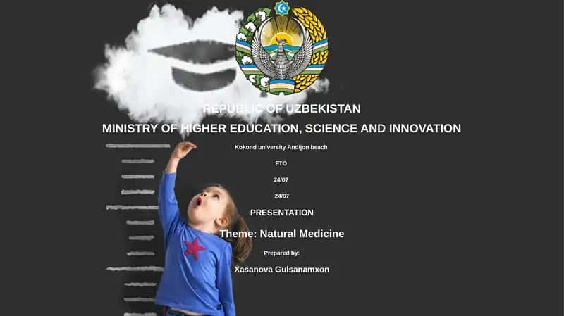 Presentation on Natural Medicine