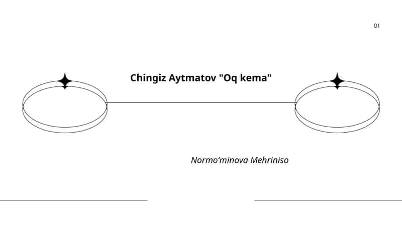 Chingiz Aytmatov "Oq kema"