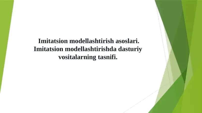 Simulink paketi