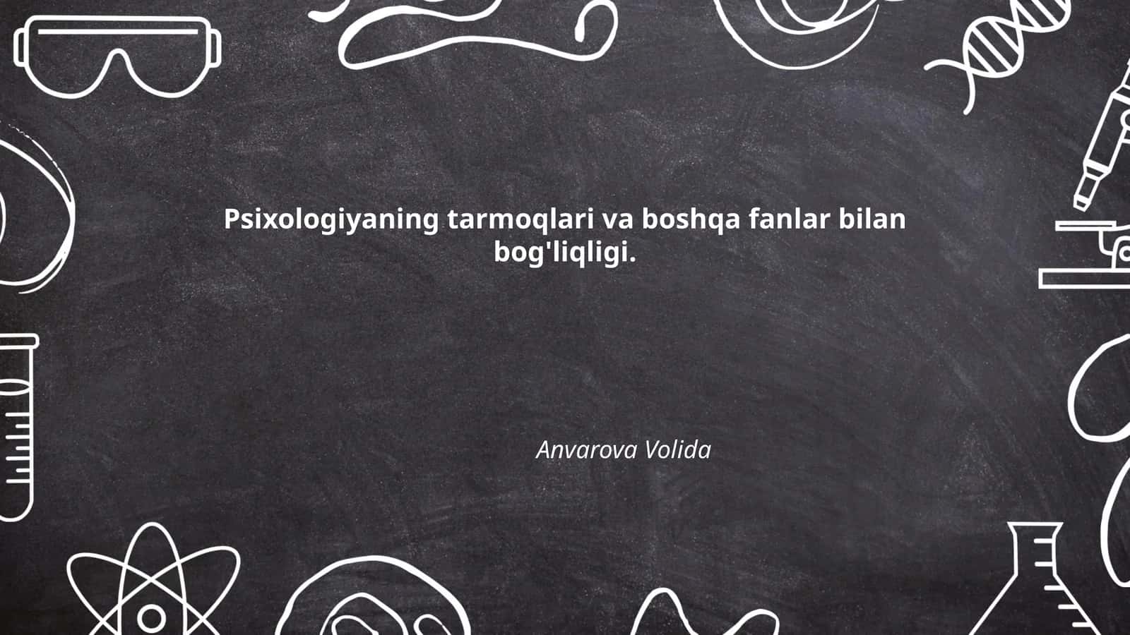 Psixologiya va nevrologiya