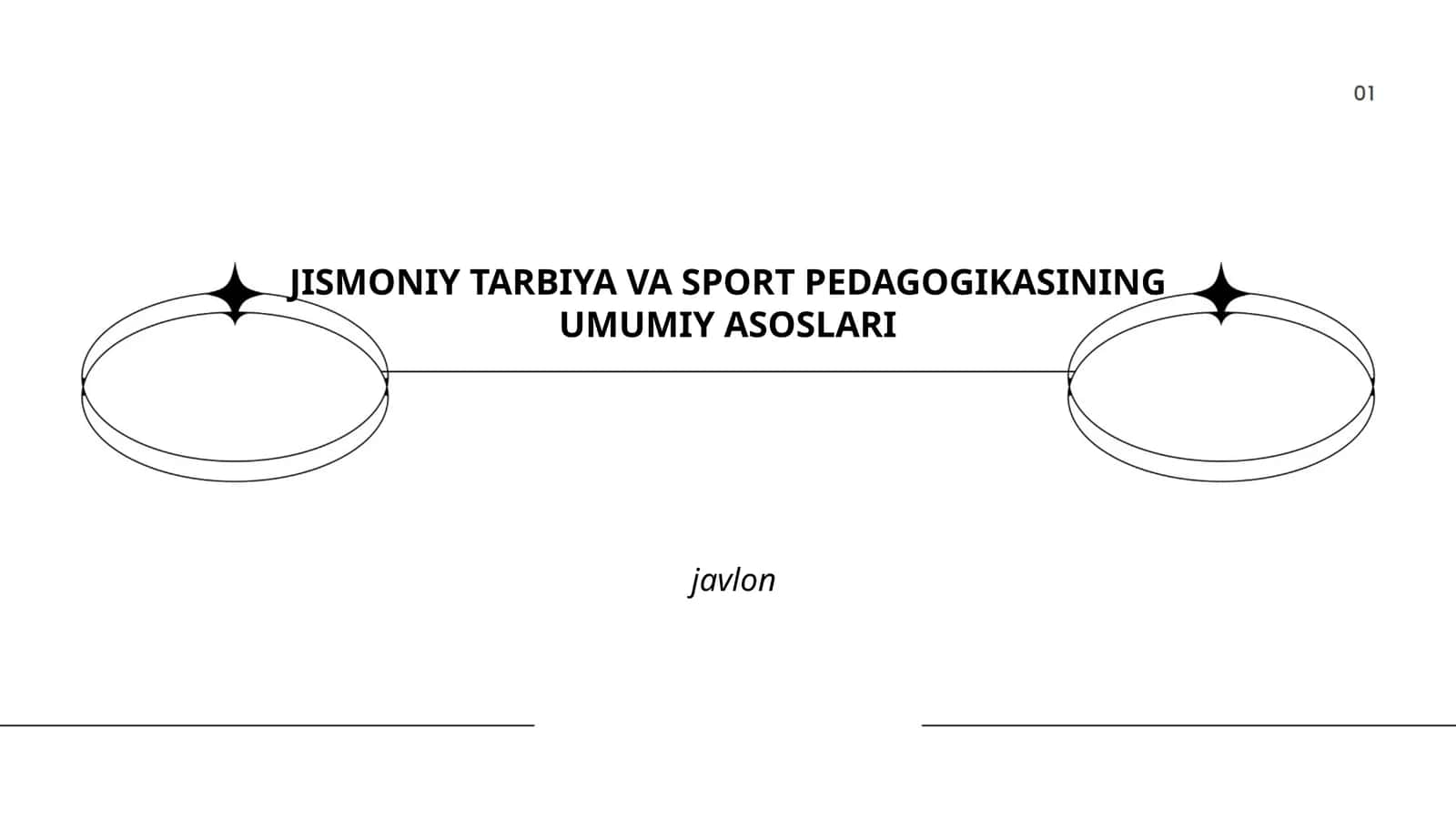 JISMONIY TARBIYA VA SPORT PEDAGOGIKASINING UMUMIY ASOSLARI
