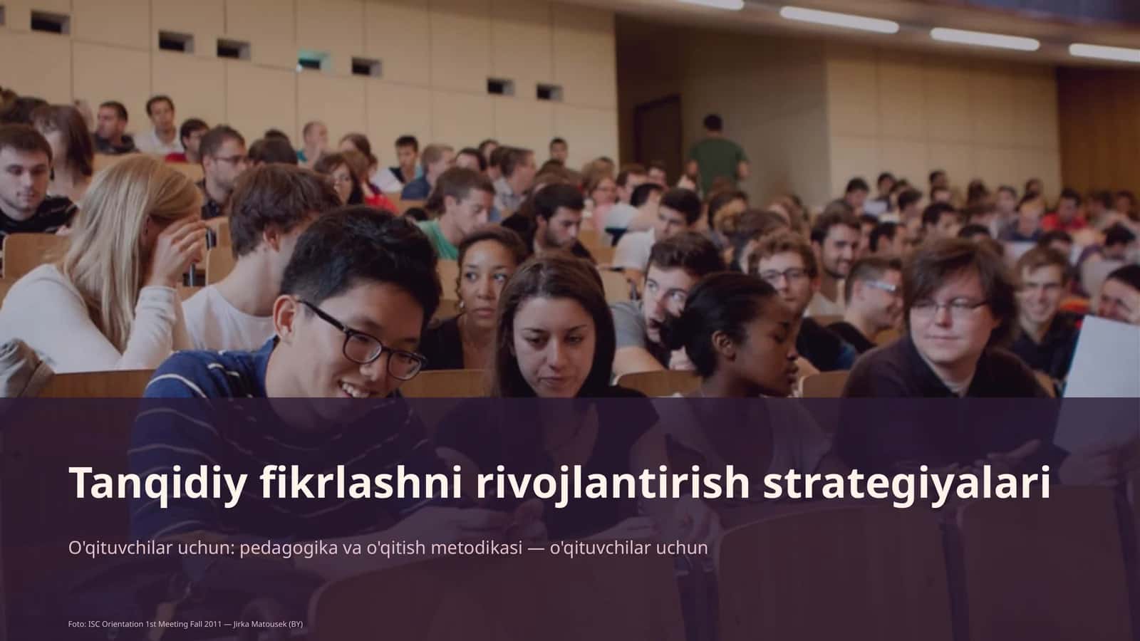 Tanqidiy fikrlashni rivojlantirish strategiyalari