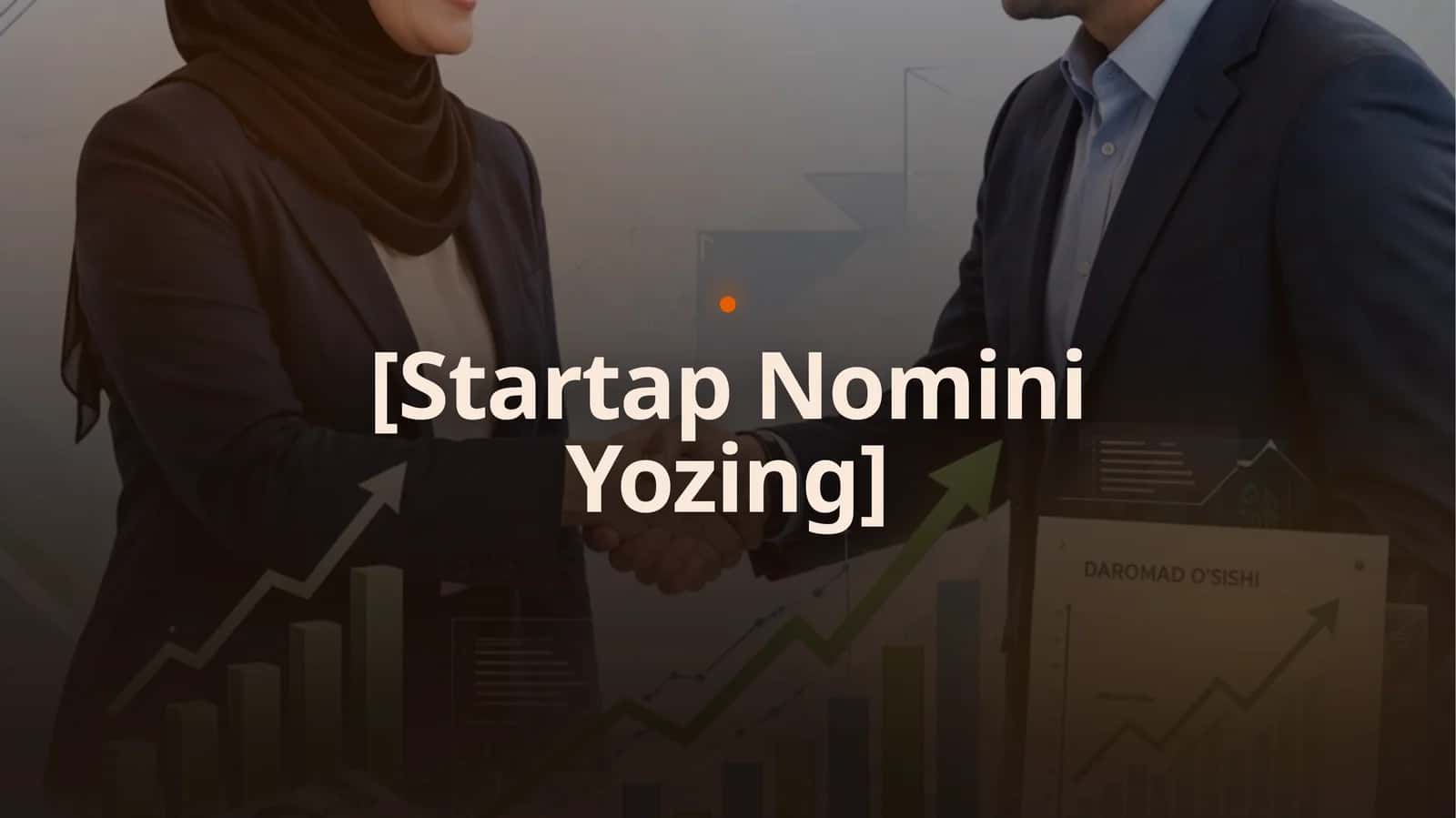 Startup Uchun Tayyor Prezentatsiya