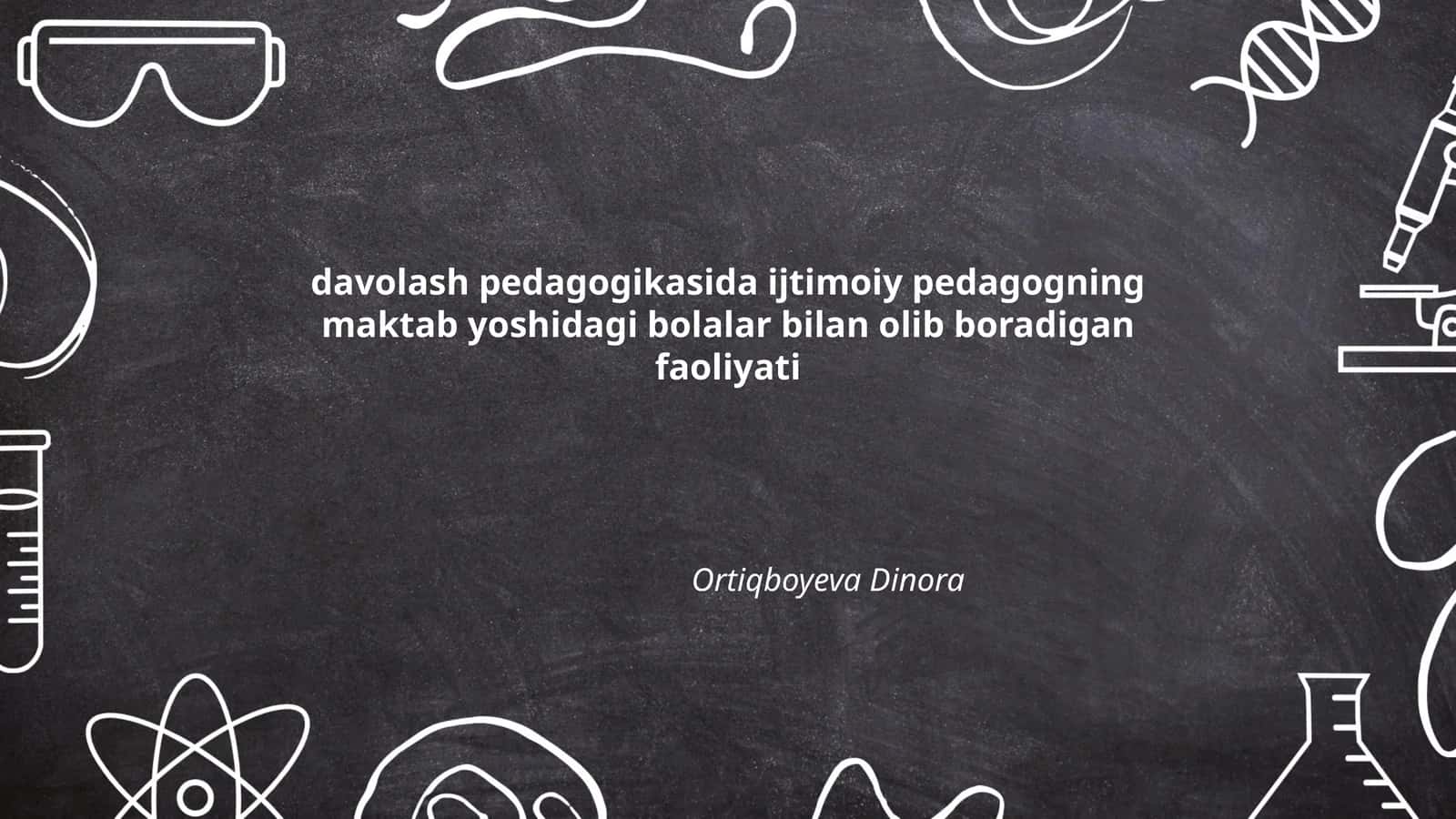 Ijtimoiy Pedagogika