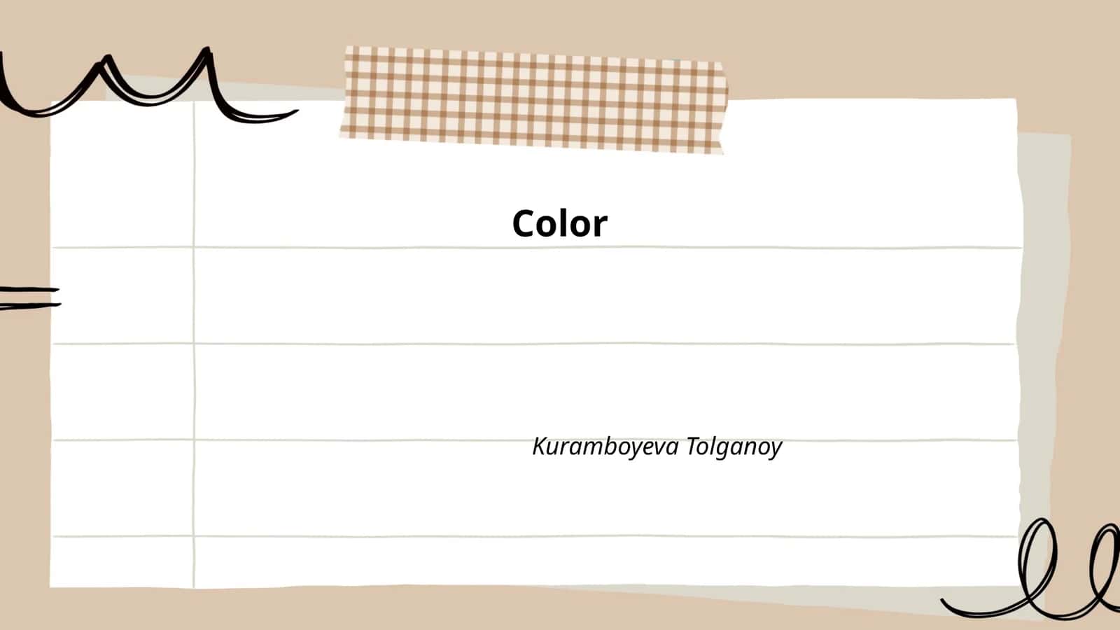 Color Theory