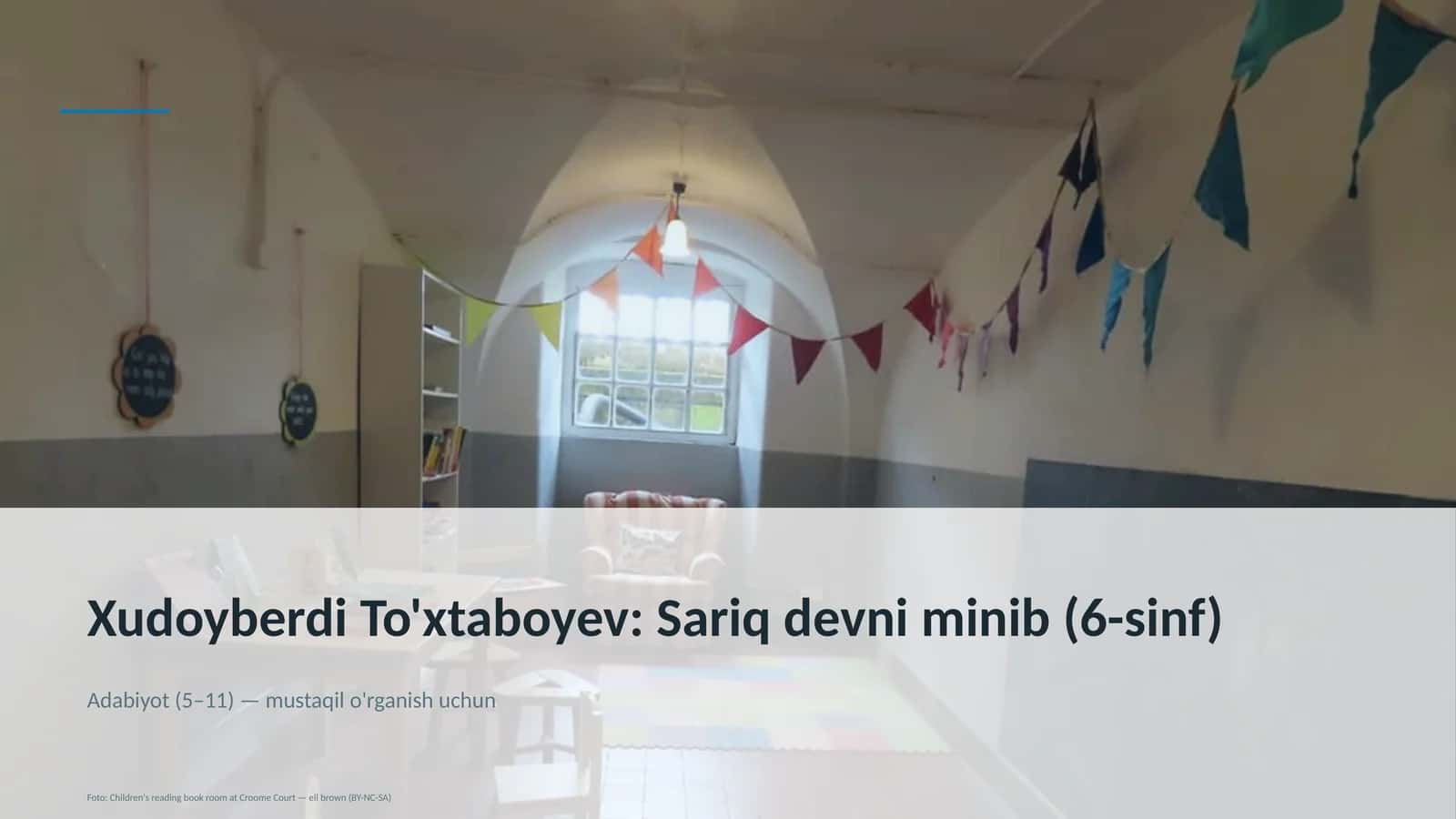 Sariq devni minib (6-sinf)